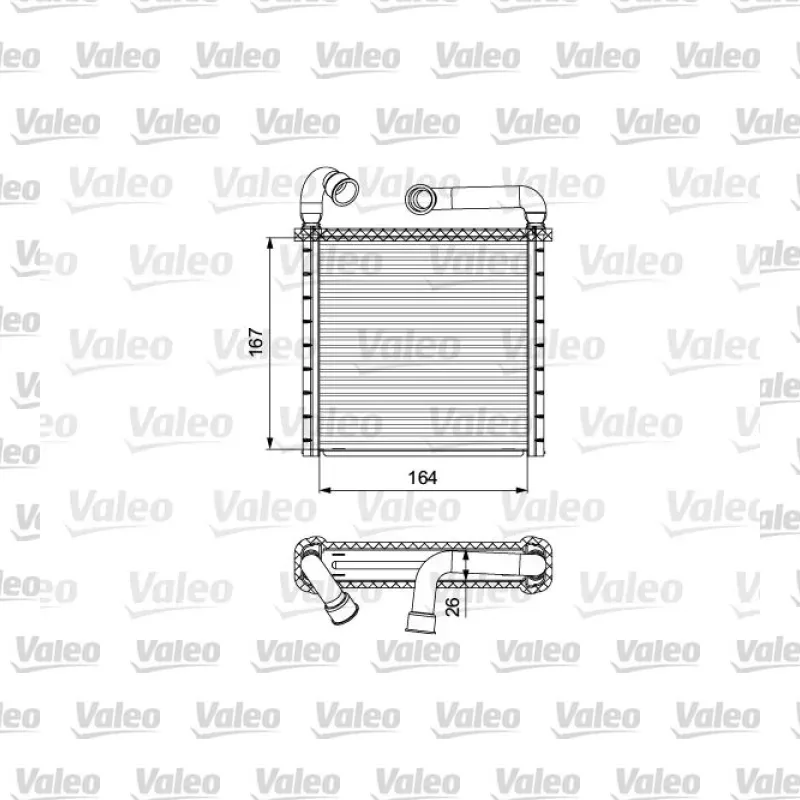 Kalorifer Radyatörü VALEO 811506