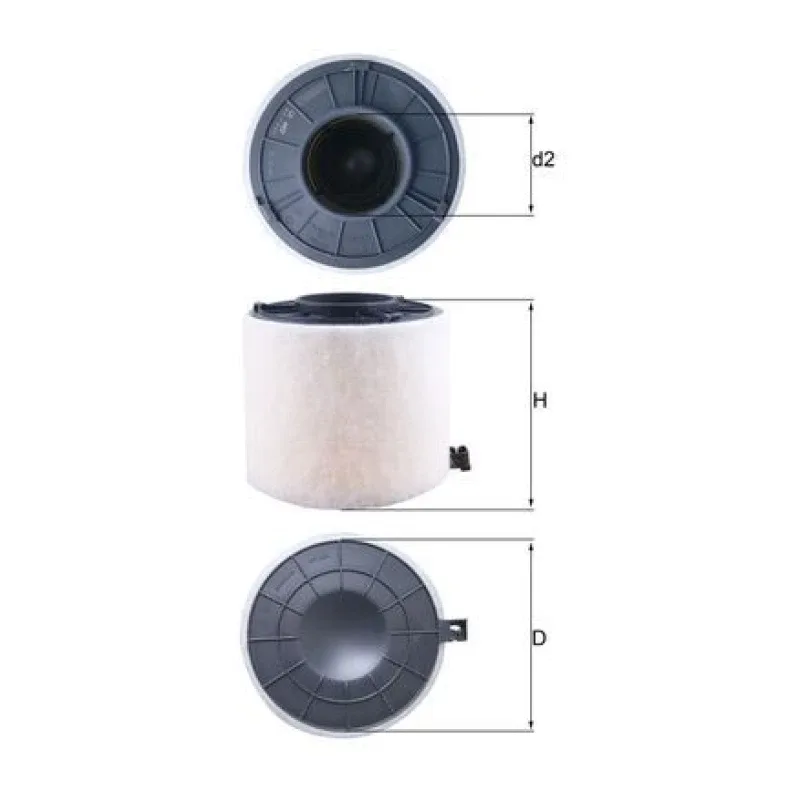 Hava Filtresi MAHLE LX 4407 – AUDI A4 / A5 / Q5