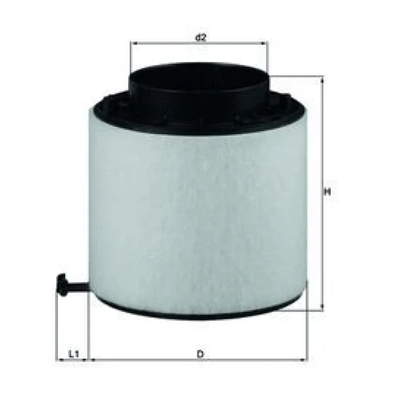 Hava Filtresi MAHLE LX 2092D – AUDI A4 / A5 / Q5