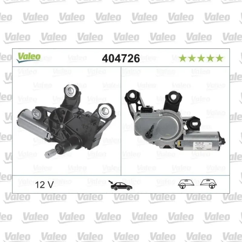 Silecek Mekanizma Motoru Arka VALEO 404726 – Volkswagen Polo
