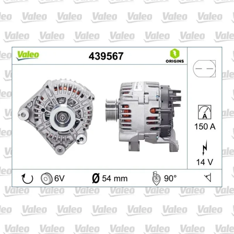 Alternatör VALEO 439567 – BMW X5