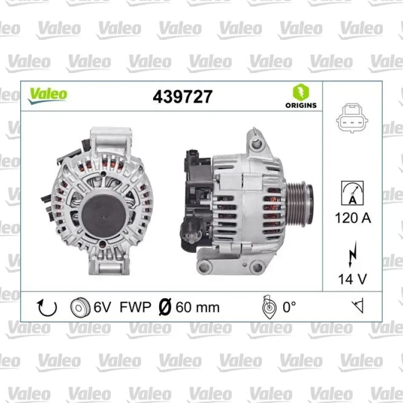 Alternatör VALEO 439727 – Ford Mondeo
