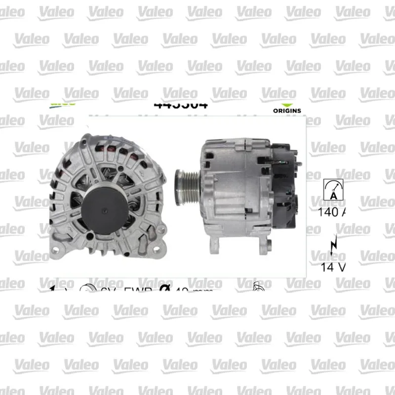 Alternatör VALEO 443304