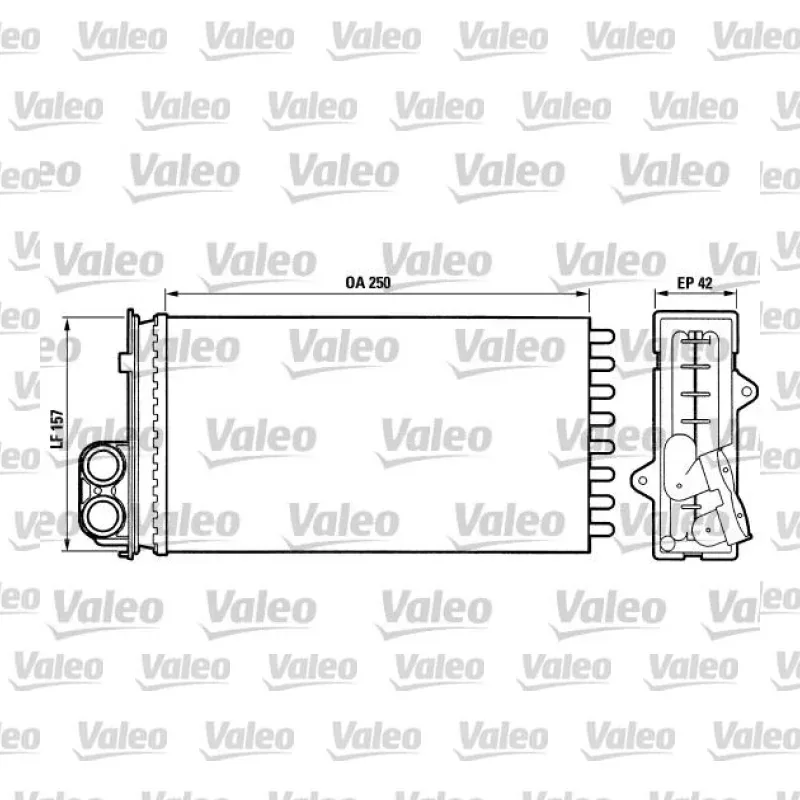 Kalorifer Radyatörü VALEO 883976 – Peugeot 406