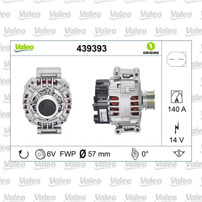 Alternatör VALEO 439393