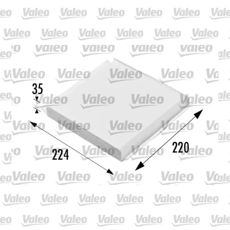 Polen Filtresi VALEO 698657 – Peugeot / Citroen