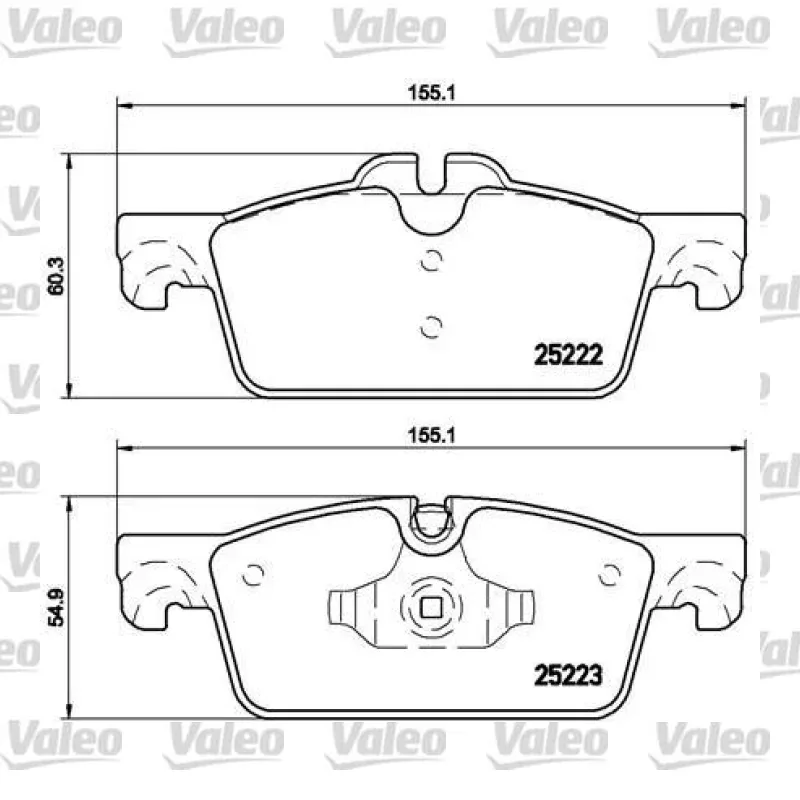 Fren Disk Balata Ön VALEO 670289 – Peugeot 508