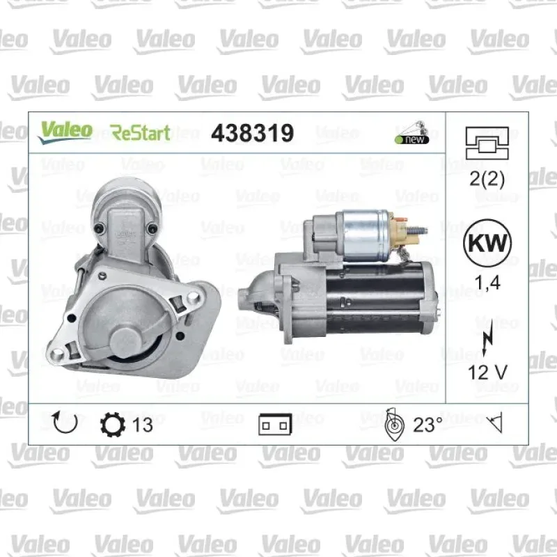 Marş Dinamosu VALEO 438319