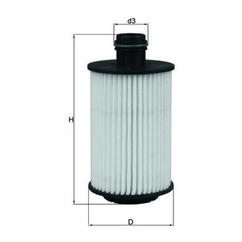 Yağ Filtresi MAHLE OX 1012D – CHEVROLET Captiva / Cruze