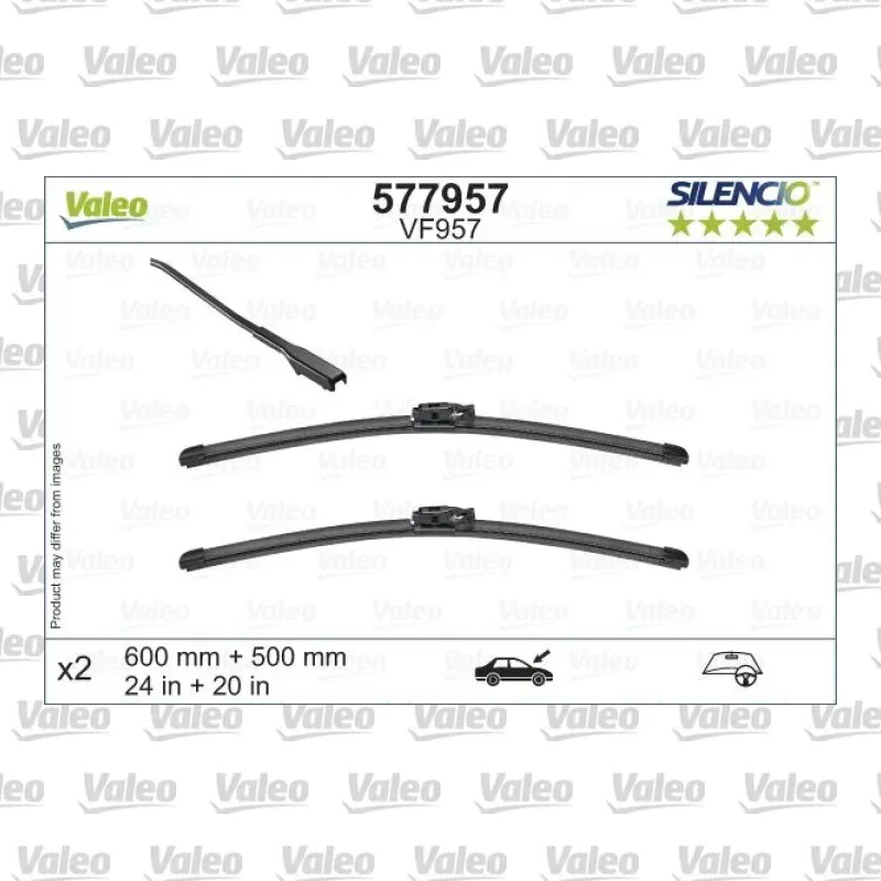 Silecek Süpürgesi Ön VALEO 577957 – BMW X2