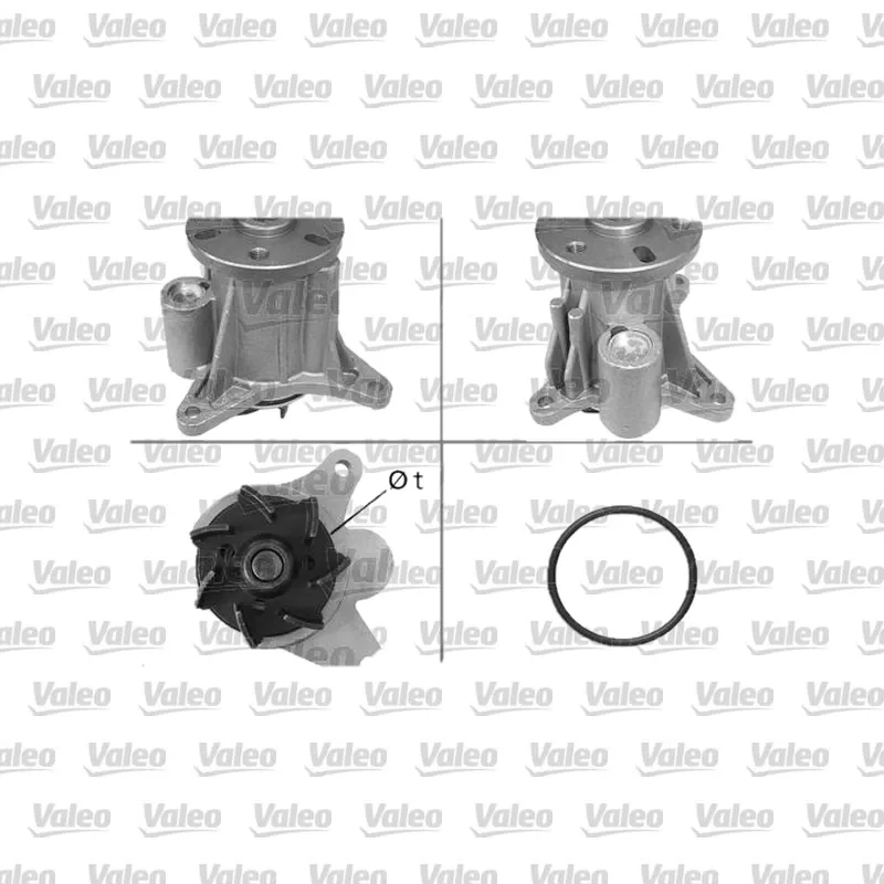 Devirdaim Su Pompası VALEO 506988 – Land Rover Discovery 2.7 TD / 3.0