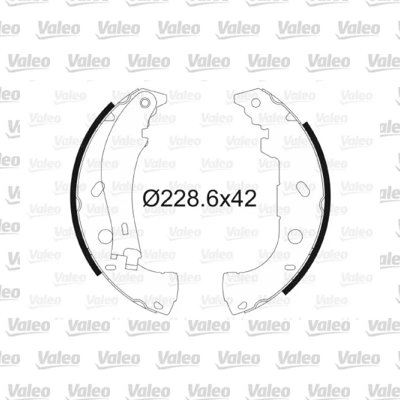 Fren Pabuçlu Balata Arka VALEO 562646 – Fiat Palio