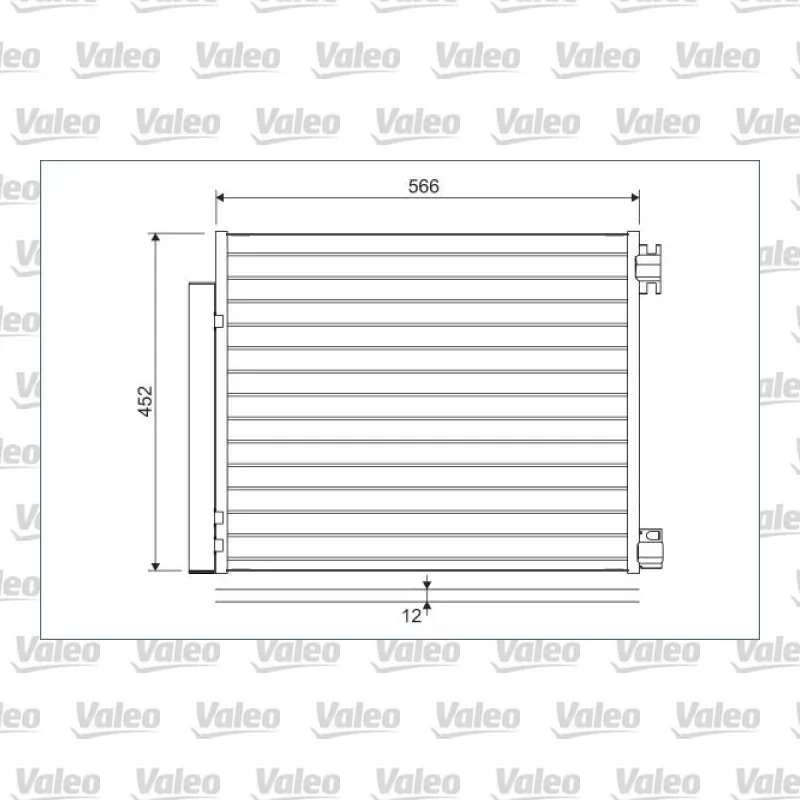 Klima Radyatörü VALEO 822569 – Renault Megane