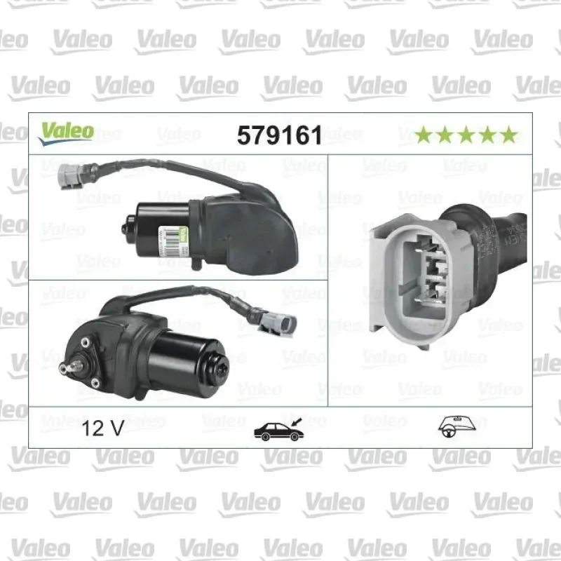 Silecek Mekanizma Motoru Ön VALEO 579161 – Renault Laguna
