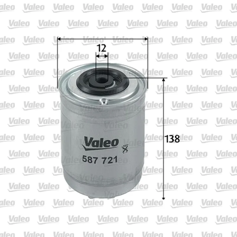 Ford Transit 2.5 TD Mazot Filtresi – VALEO 587721
