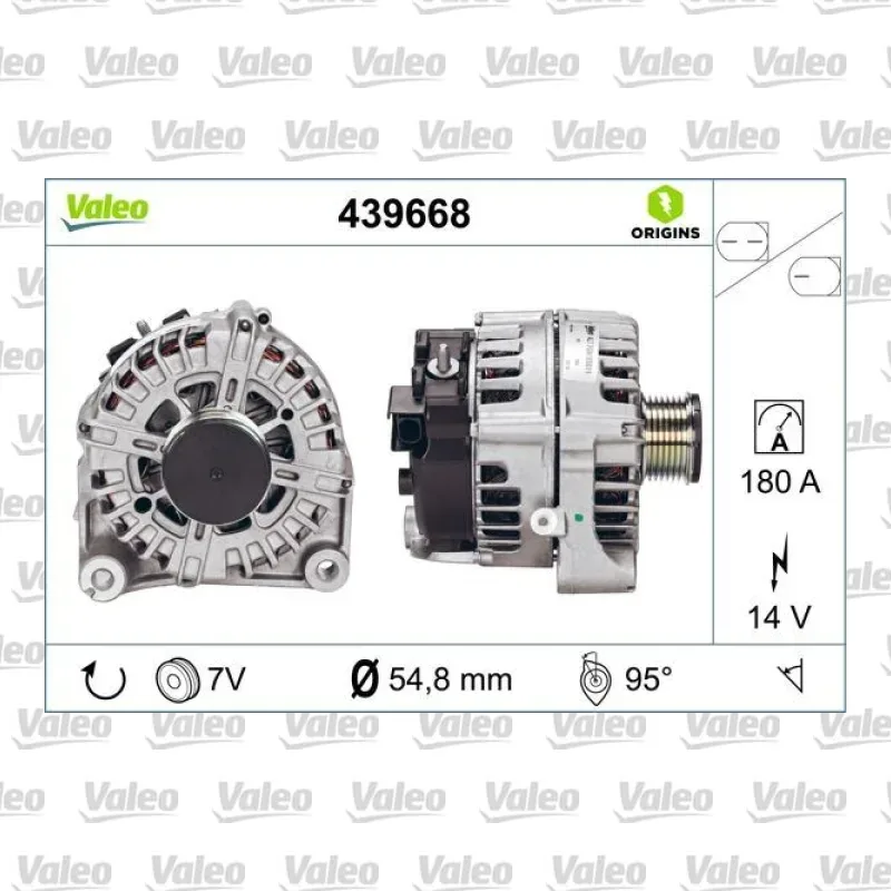 Alternatör VALEO 439668 – BMW X5
