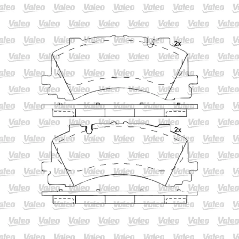 Fren Disk Balata Ön VALEO 671583 – Audi A6