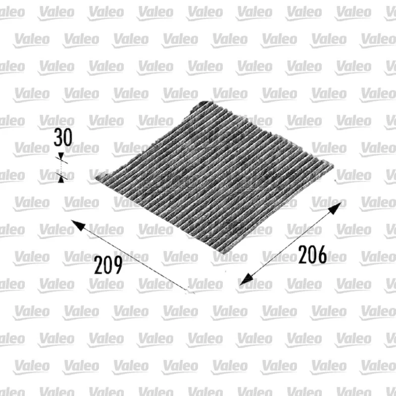 Polen Filtresi VALEO 698715 – Renault Laguna