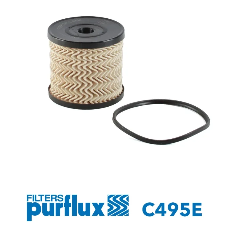 Yakıt Filtresi PURFLUX C495E – PEUGEOT 206 / 306 / 307