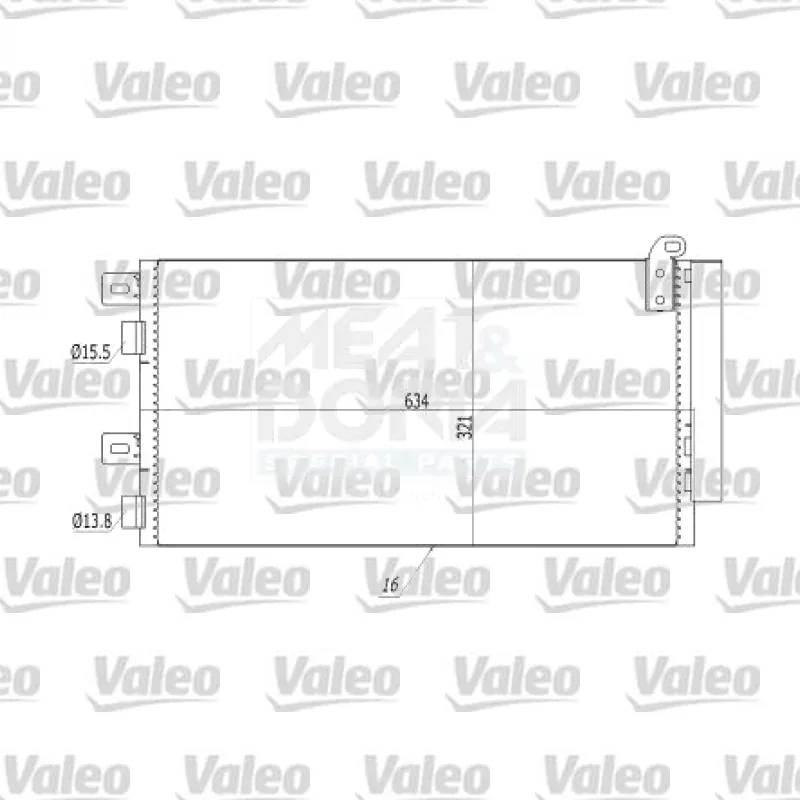 Klima Radyatörü VALEO 817547 – MINI Cooper