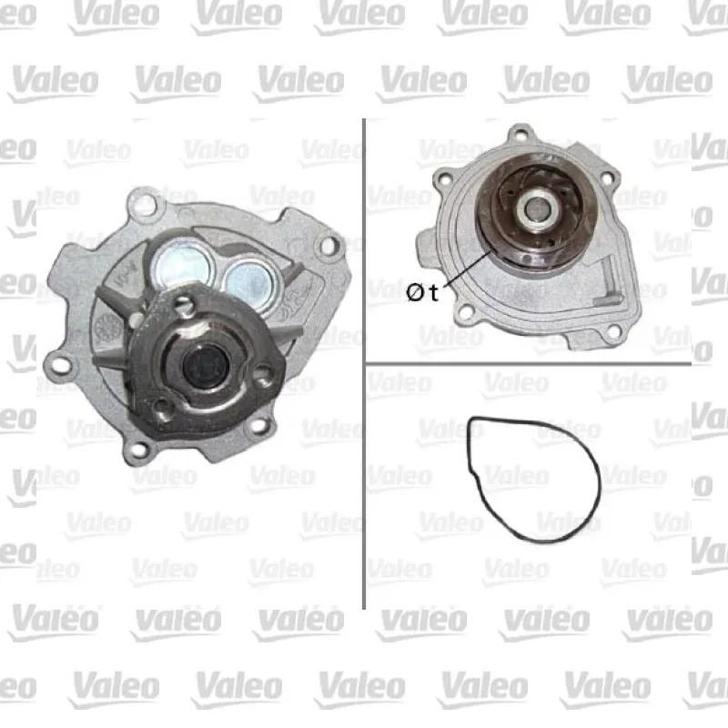 Devirdaim Su Pompası VALEO 506837 – Opel / Chevrolet
