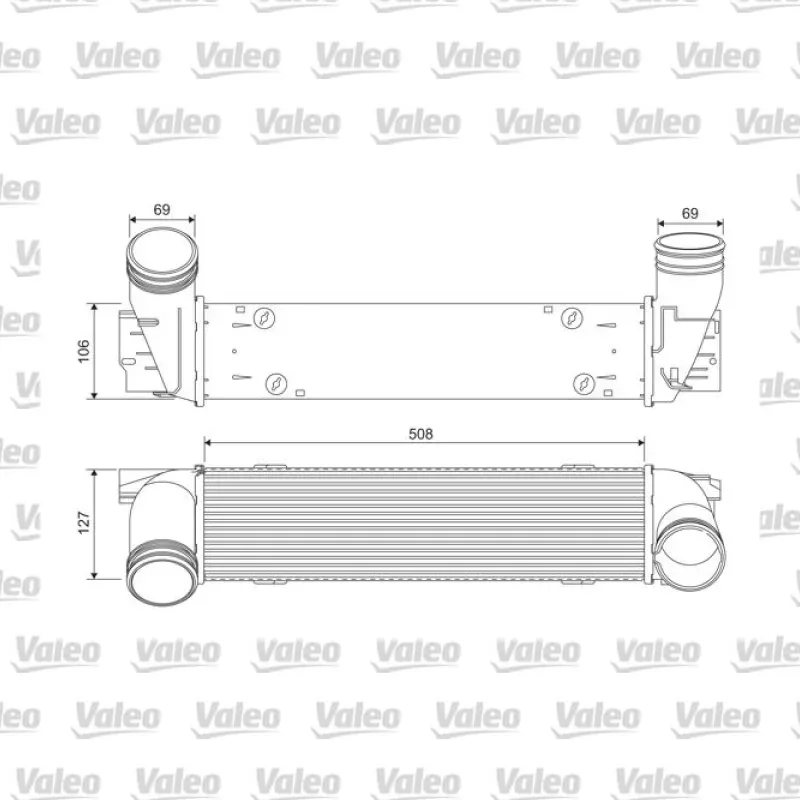 Turbo Radyatörü VALEO 818392 – BMW X1 1.6 / 2.0