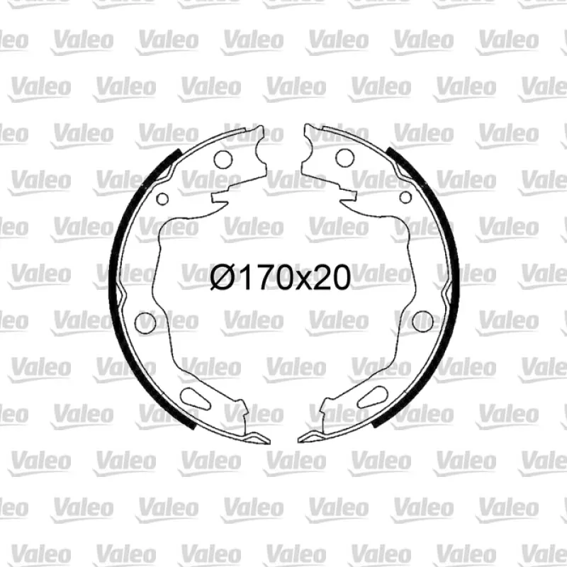 Fren Pabuçlu Balata Arka VALEO 564261 – Renault / Nissan
