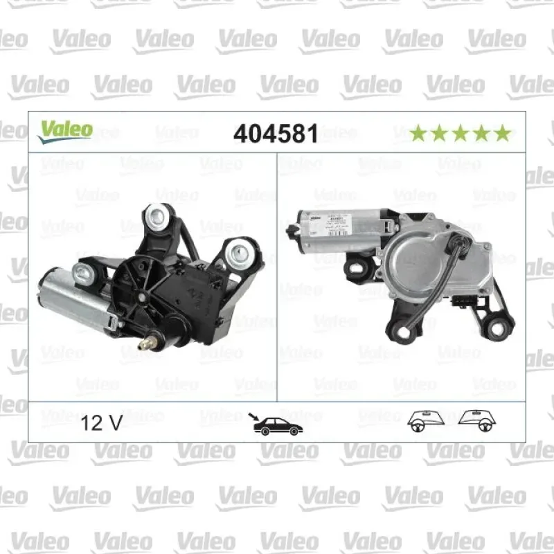 Silecek Mekanizma Motoru Arka VALEO 404581 – Skoda Octavia