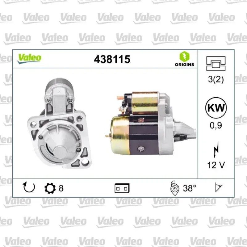 Marş Dinamosu VALEO 438115 – Kia / Mazda