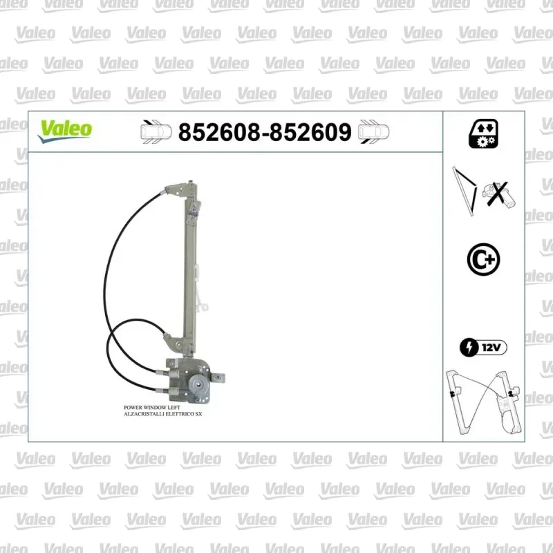 Cam Krikosu Arka Sol VALEO 852608 – Renault Laguna