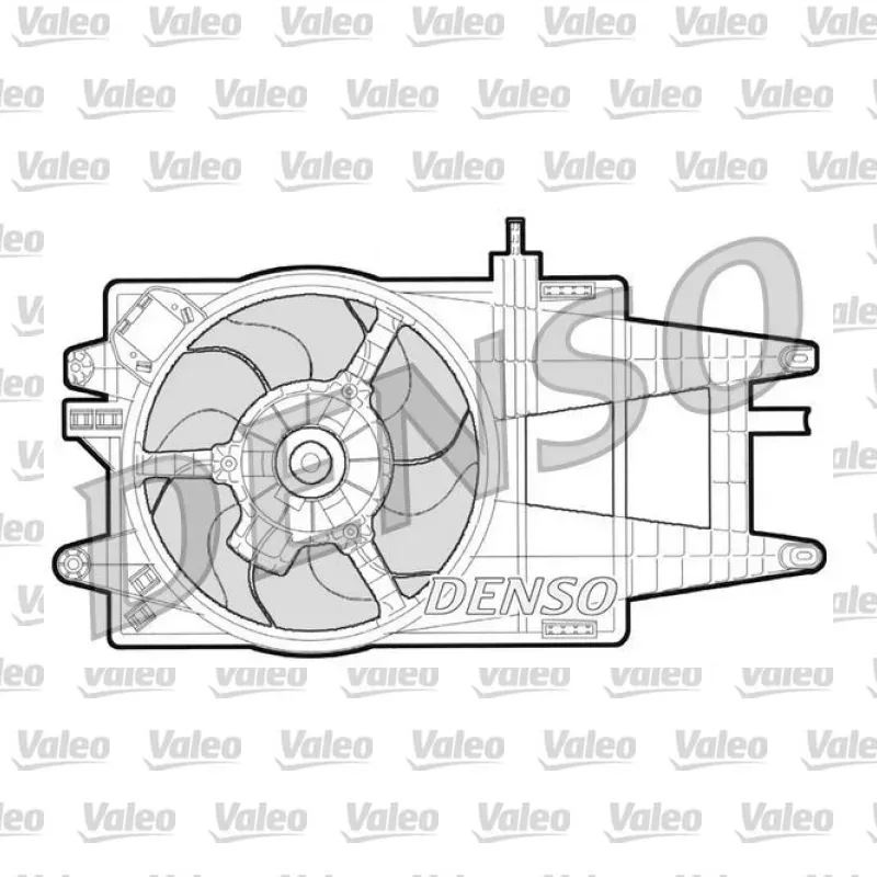 Fiat Punto 1.2 Radyatör Fan ve Motoru – VALEO 696106