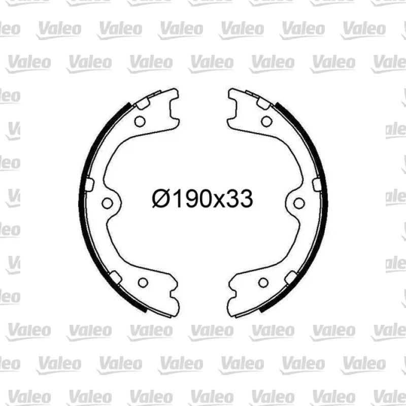 Nissan GT-R 3.8 Arka Fren Pabucu – VALEO 564309
