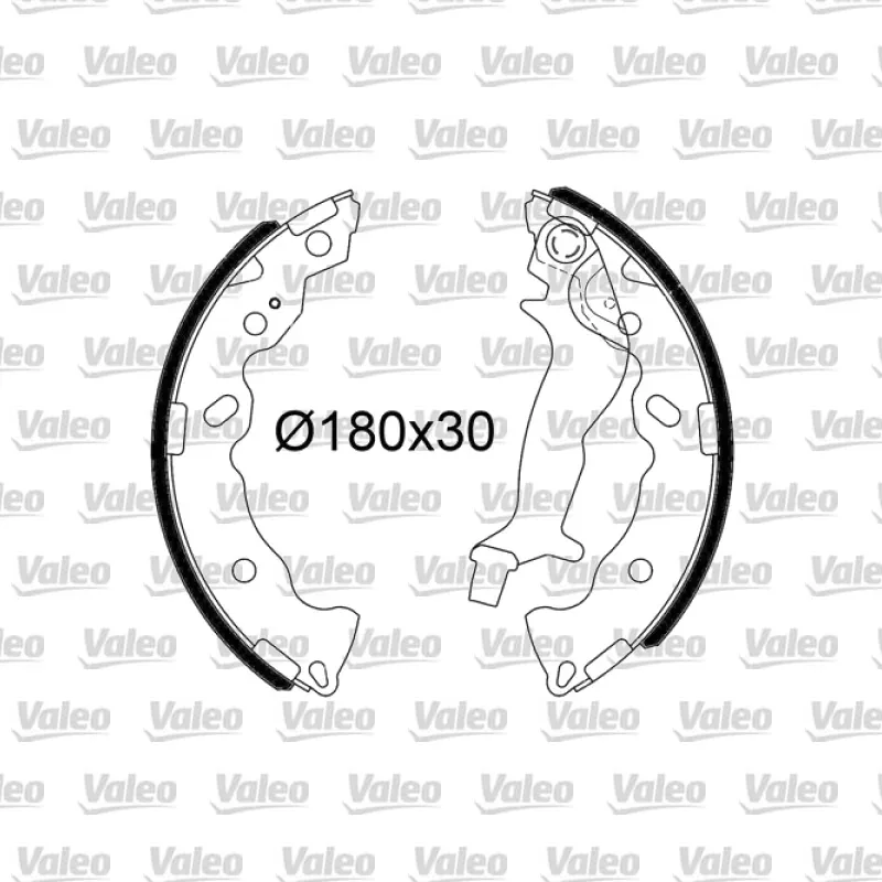 Fren Pabuçlu Balata Arka VALEO 564243 – Hyundai i10