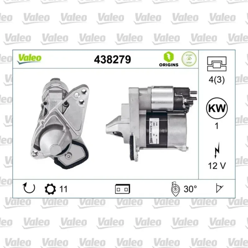 Marş Dinamosu VALEO 438279
