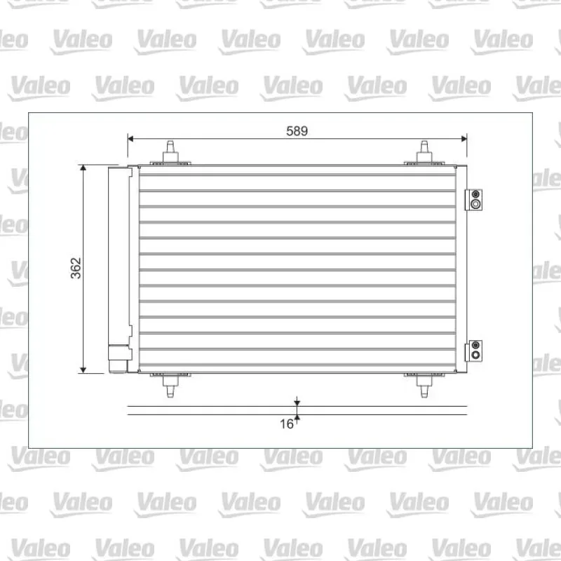 Klima Radyatörü VALEO 814366
