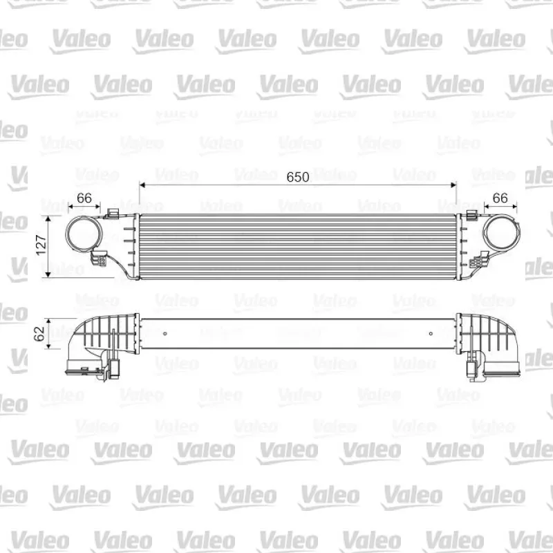 Turbo Radyatörü VALEO 818552 – Mercedes-Benz C 200