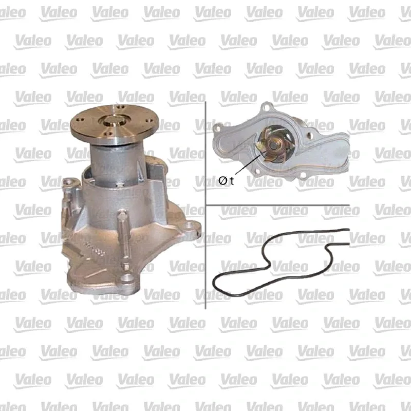 Mazda 626 2.5 24V Devirdaim Su Pompası – VALEO 506544