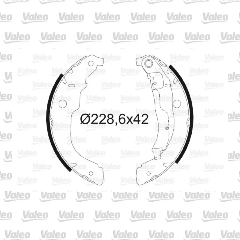 Fren Pabuçlu Balata Arka VALEO 564067