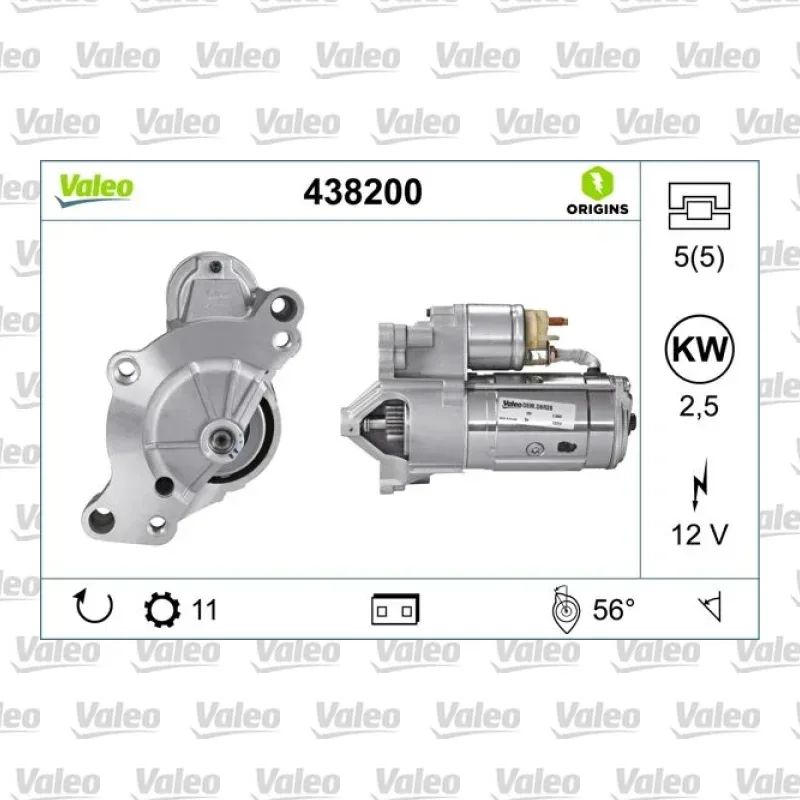 Marş Dinamosu VALEO 438200