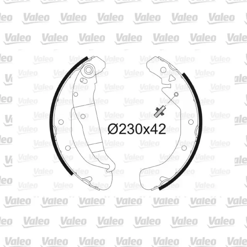 Fren Pabuçlu Balata Arka VALEO 562640 – Opel Astra