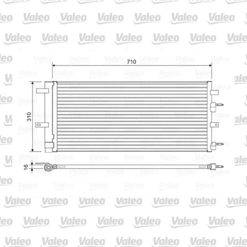 Klima Radyatörü VALEO 822618 – Ford Mondeo