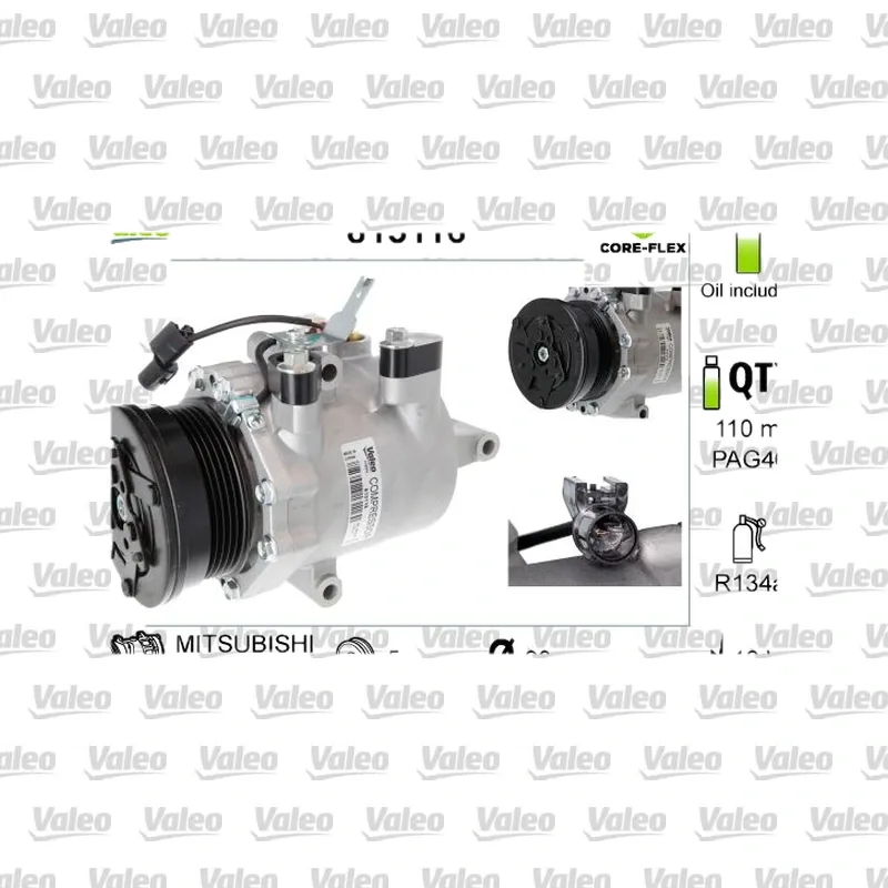 Klima Kompresörü VALEO 813116 – Mitsubishi Colt