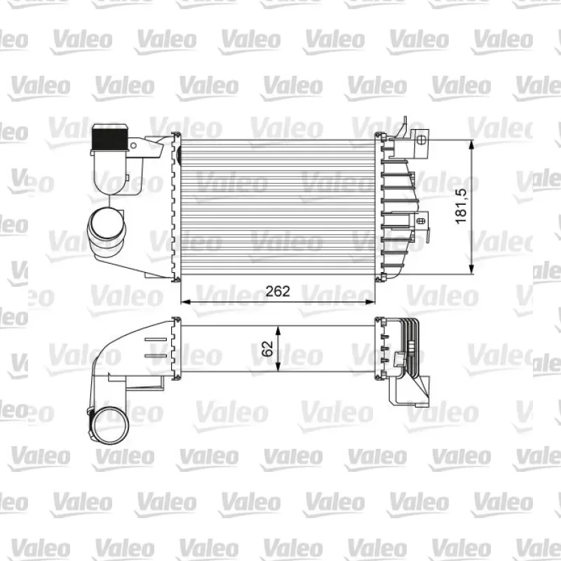 Opel Astra 1.7 CDTI Turbo Radyatörü – VALEO 818627