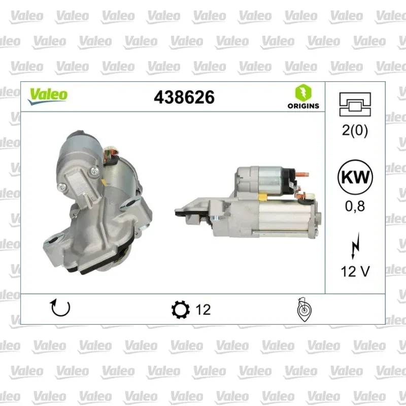 Marş Dinamosu VALEO 438626 – Ford Focus
