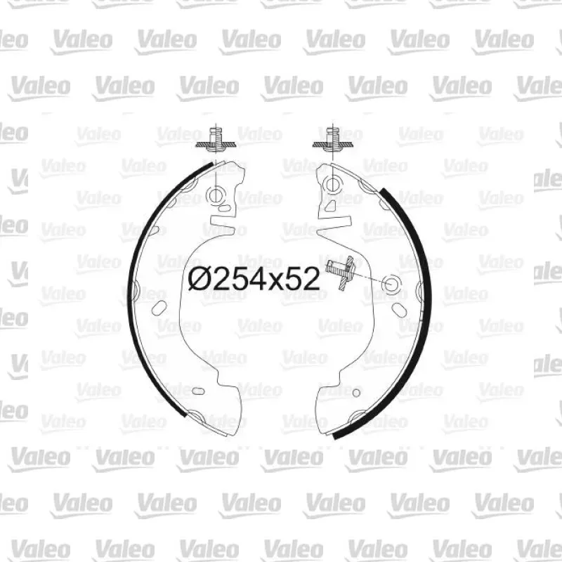 Fren Pabuçlu Balata Arka VALEO 562637 – Ford Transit