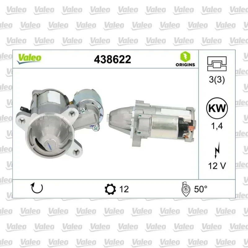 Marş Dinamosu VALEO 438622 – Ford Focus