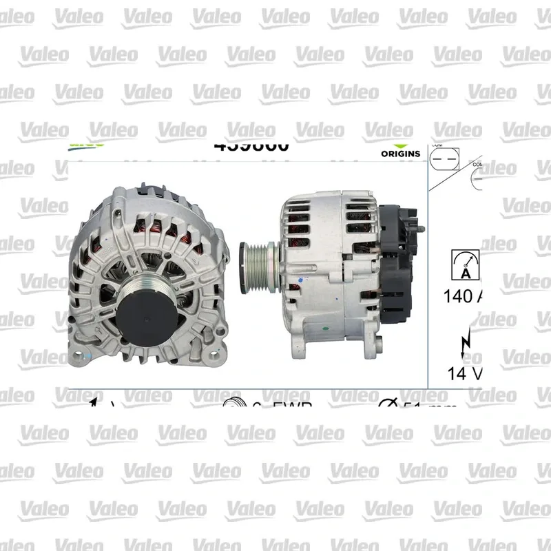 Volkswagen Amarok 2.0 BiTDI Alternatör – VALEO 439860