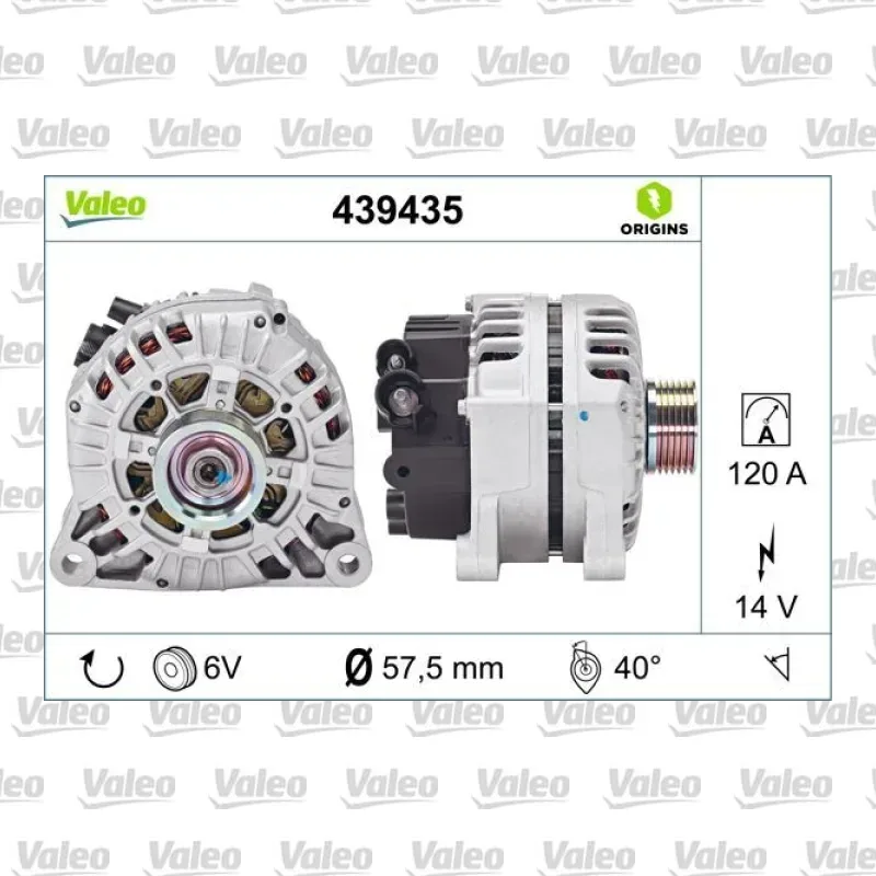 Alternatör VALEO 439435