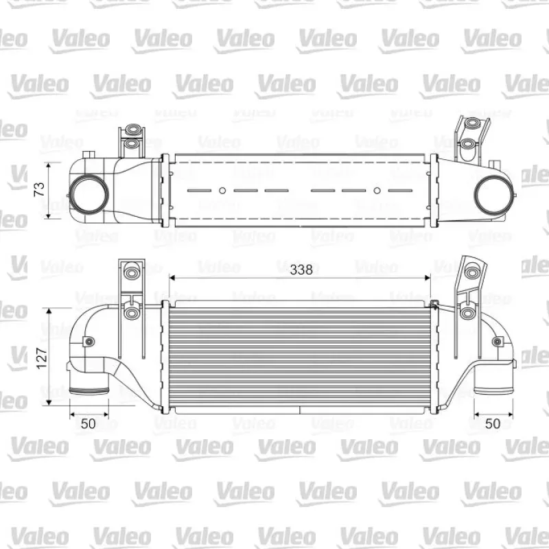 Turbo Radyatörü VALEO 817888 – Ford Focus / Fiesta
