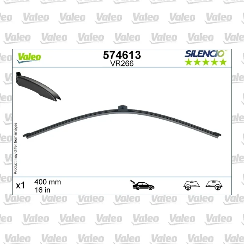 Silecek Süpürgesi Arka VALEO 574613 – Audi / Mercedes-Benz